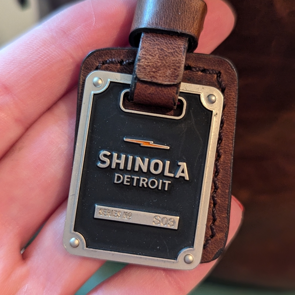 Shinola Navigator runwell backpack